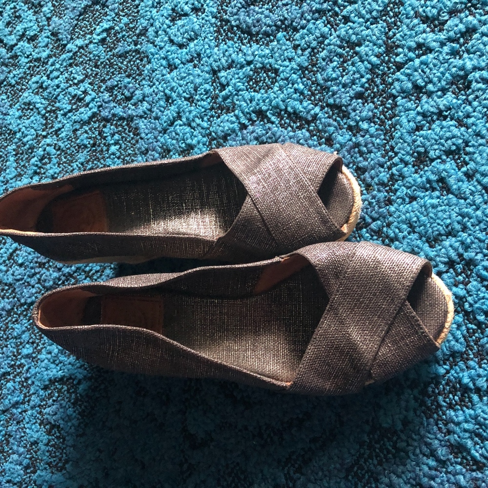 Tori Burch Espadrille Wedges